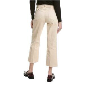 NEW L’agence Wanda High-Rise Oat Mothergoose Con Wide Leg Jean